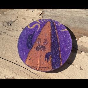 The Brewing Projekt "Shove It" Coaster - Handmade